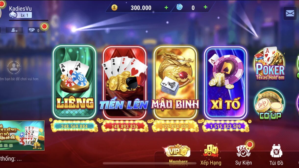 gam bài đổi thưởng, game đánh bài